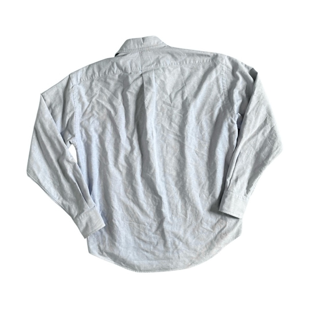 Vintage Y2K Ralph Lauren Sport Polo Rider Embroidered Logo Button Down Shirt 4 - Picture 4 of 5